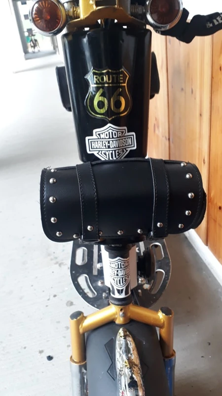 Motorcycle Bag Universal Saddlebags Leather Motorbike Side Tool Tail Bag Luggage Bags for Harley KTM cafe racer KAWASAKI Z900 (10)