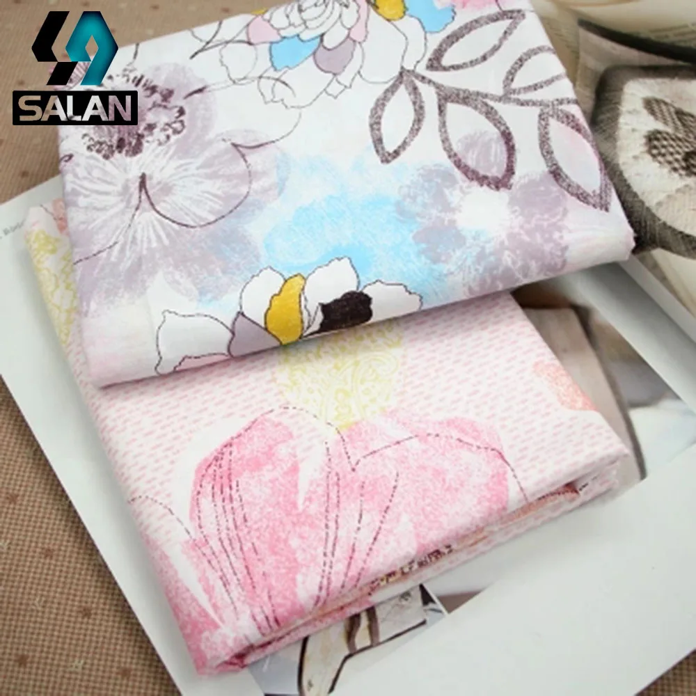 綿ツイルプリント生地ベッドカバーエプロン綿亜麻花手作り生地カーテン布 Cotton Twill Curtain Clothprinted Fabric Aliexpress
