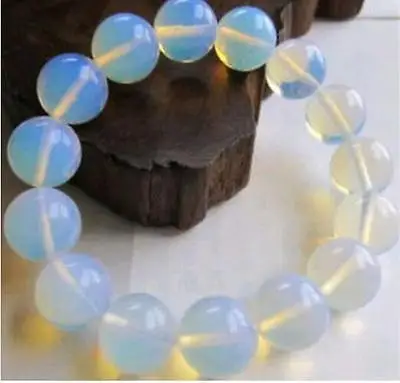 

Hot sale new Style >>>>>14mm beautiful genuine natural australian opal bead bracelet