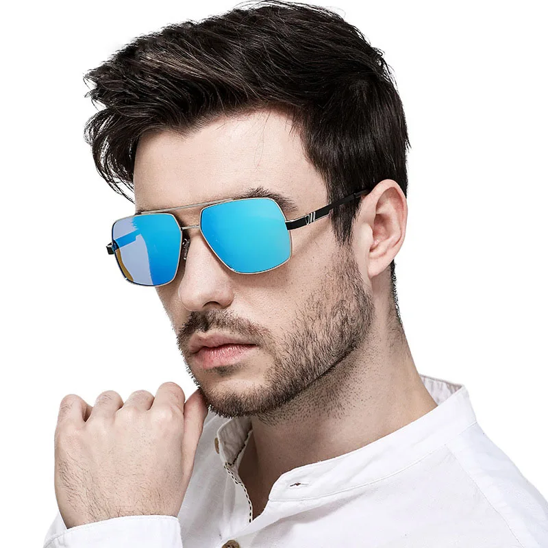 DUOYUANSE рыболовные высококачественные поляризованные очки 26861 водительские сплав солнцезащитные очки мужские поляризованные солнцезащитные очки