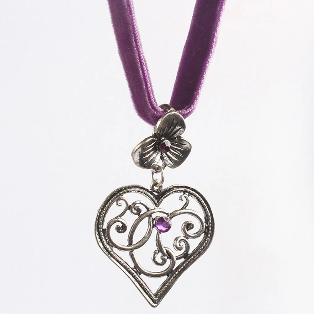 Heart shaped Necklace Rhinestone Fashion crystal Jewelry Germany