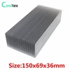 150x69x36mm Aluminum HeatSink heat sink radiator for Electronic Power Amplifier Chip VGA RAM LED  Cooler cooling ► Photo 1/3