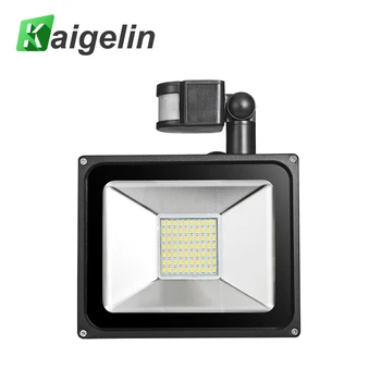 

2Pcs Sensor Floodlight 50W 3500LM AC 85-265V Led Flood Light Induction Lamp Spotlight IP65 Waterproof Outdoor Lighting