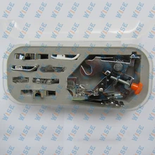 8 PCS UTILITY SNAP ON RUFFLER FEET PACKAGE FOR KENMORE JANOME BROTHER LOW SHANK CY 008