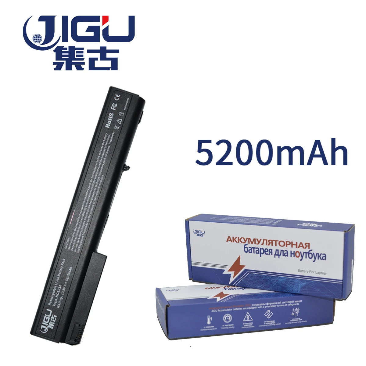 JIGU устройство замено ноутбука Батарея для HP Compaq NC8200 NC8230 NC8430 NX7400 Тетрадь HSTNN DB06