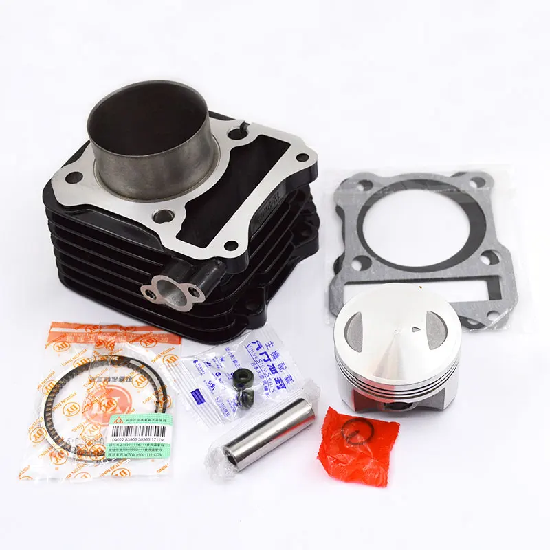 Kit de cilindro de la motocicleta 62mm de gran diámetro para SUZUKI GS125 GN125 EN125 GZ125 DR125 TU125 157FMI K157FMI modificado actualización del motor