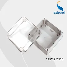 175*175*110 мм Размеры IP66 Лидер продаж ПК водонепроницаемый выключатель/Водонепроницаемые ограничители/Пластик распределительная коробка(DS-AT-1717-1