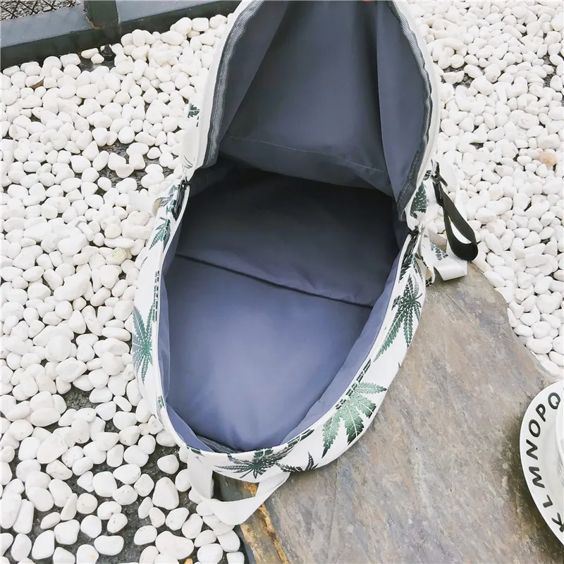 Moon Wood Stylish Girls Big Backpack Plants Leaf Printing Backpack Boys School Bag Men's Women Casual Daily Travel Rucksack 2019