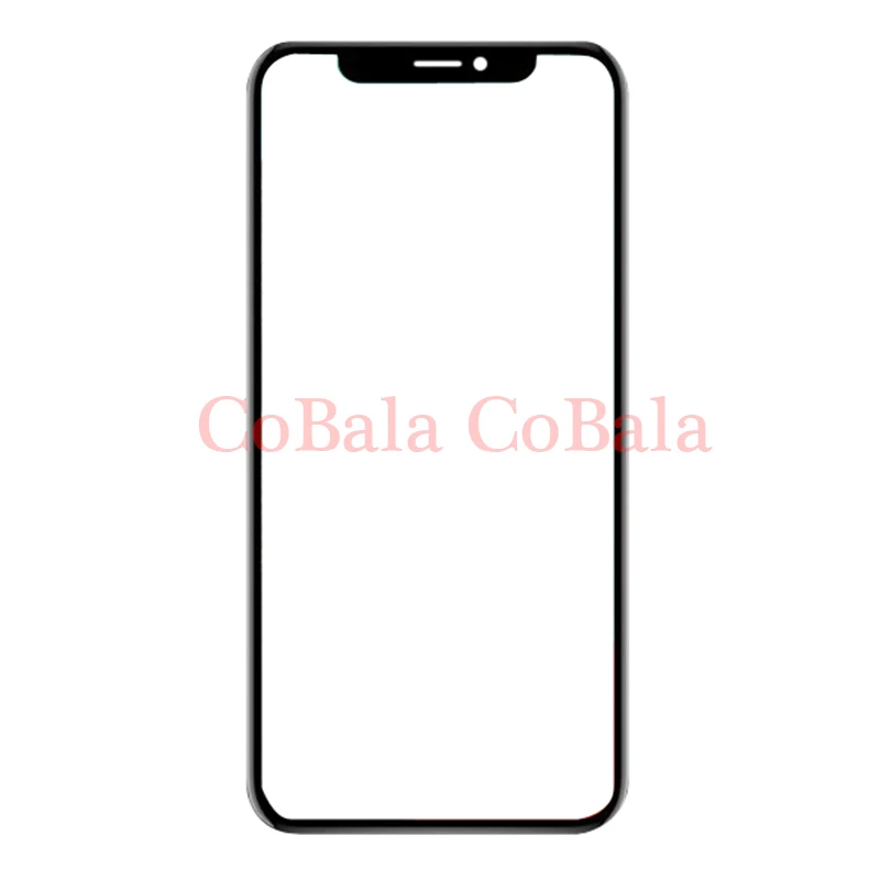 

LOVAIN 30Pcs Black For Apple iPhone X Front Glass 5.8" Touch Screen Top Lens LCD Outer Panel Cover With OCA Repair Part