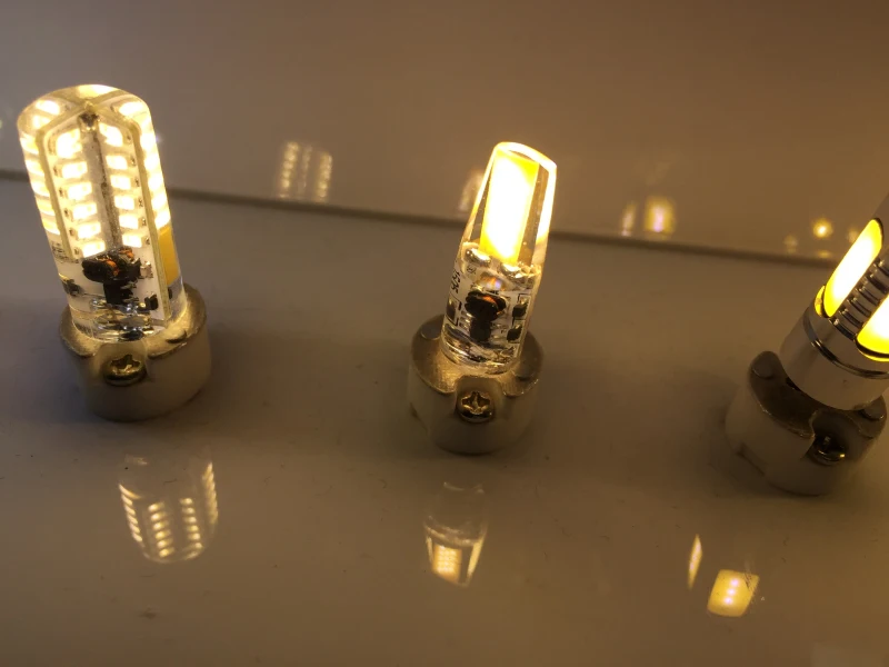 

5pcs 220V G9 LED Bulb 104/64/72 LEDs LED dimmable 3014SMD Lamps Silicone Crystal Light 360 Degree Replace Halogen Lamp
