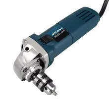 Угловая шлифовальная машина ручной электрический сверлильный патрон мини электрический сверлильный патрон угловая шлифовальная машина сверлильный патрон с ключом токарный станок электрические аксессуары