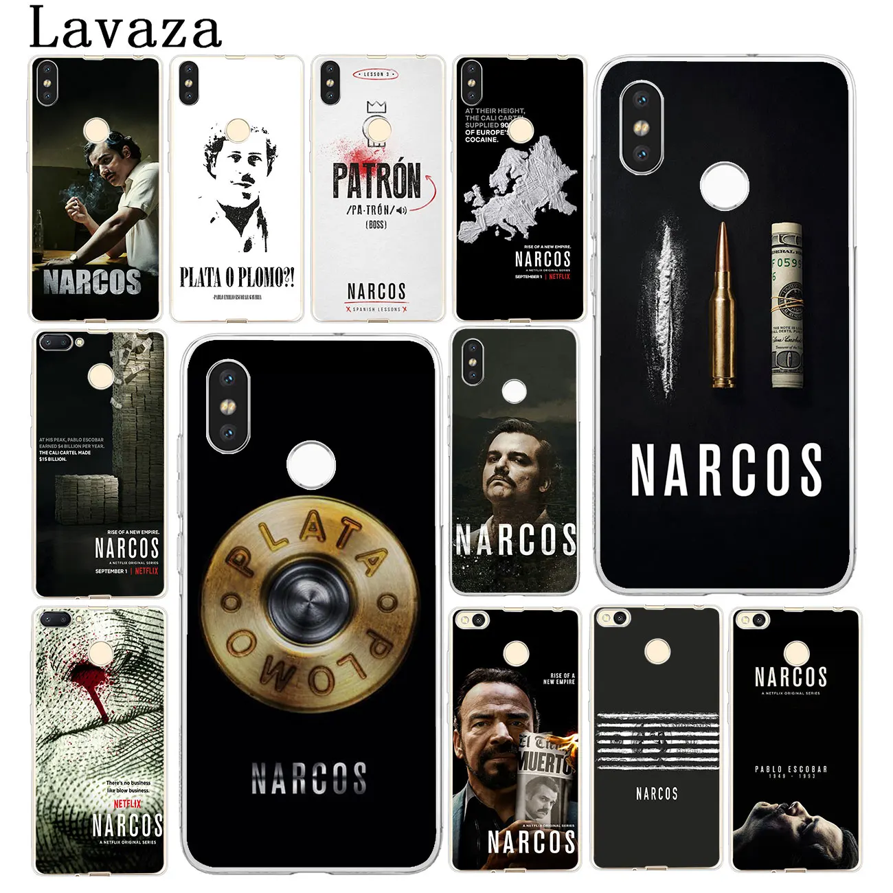 

Lavaza Wagner Moura Narcos pablo escobar Phone Case for Xiaomi MI 9 8 SE A2 Lite A1 pocophone f1 6 6X 5X MIX 2S MAX 3 Mi9 MiA2