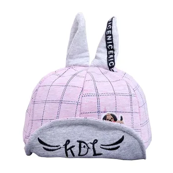 

Baby Hat Baseball Cap Plaid Resign Kids Hat Boy Girl Sun Hat Summer Cotton Baby Caps Causal Children's Hat 6-18M