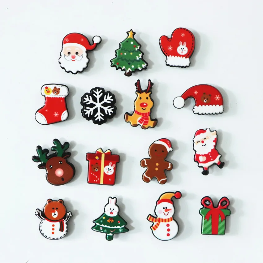 Free Shipping (15pcs/lot) Cute Christmas Style refrigerator