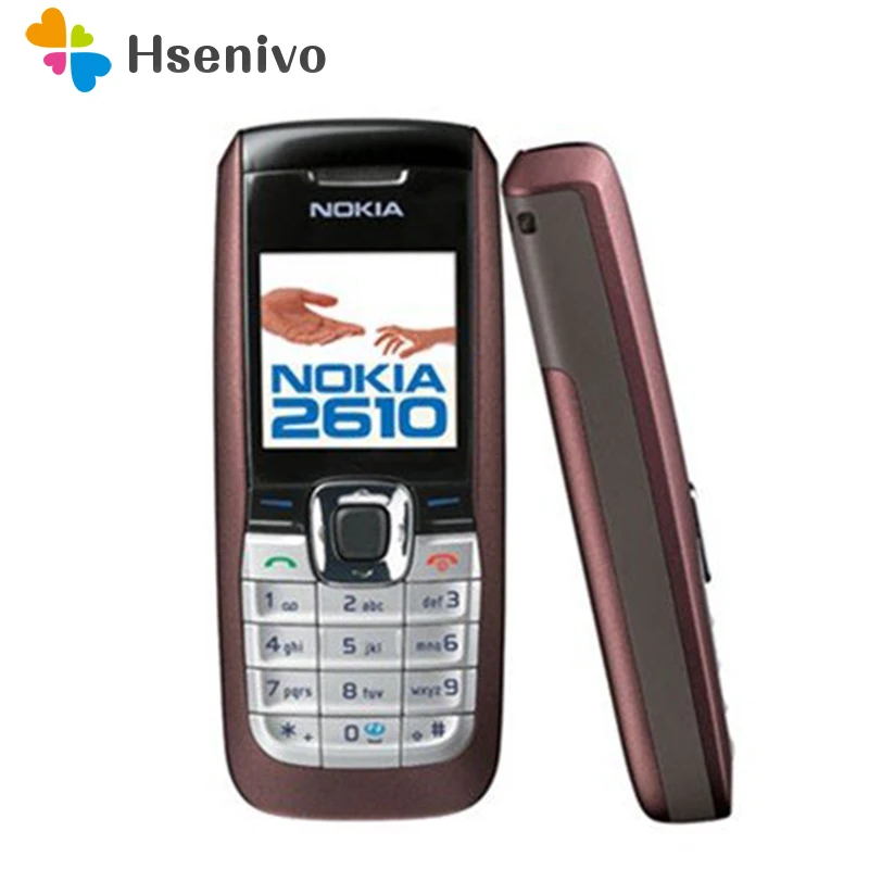 2610 дешевый Nokia 2610 разблокированный мобильный телефон MP3 GSM сотовый телефон хорошее качество