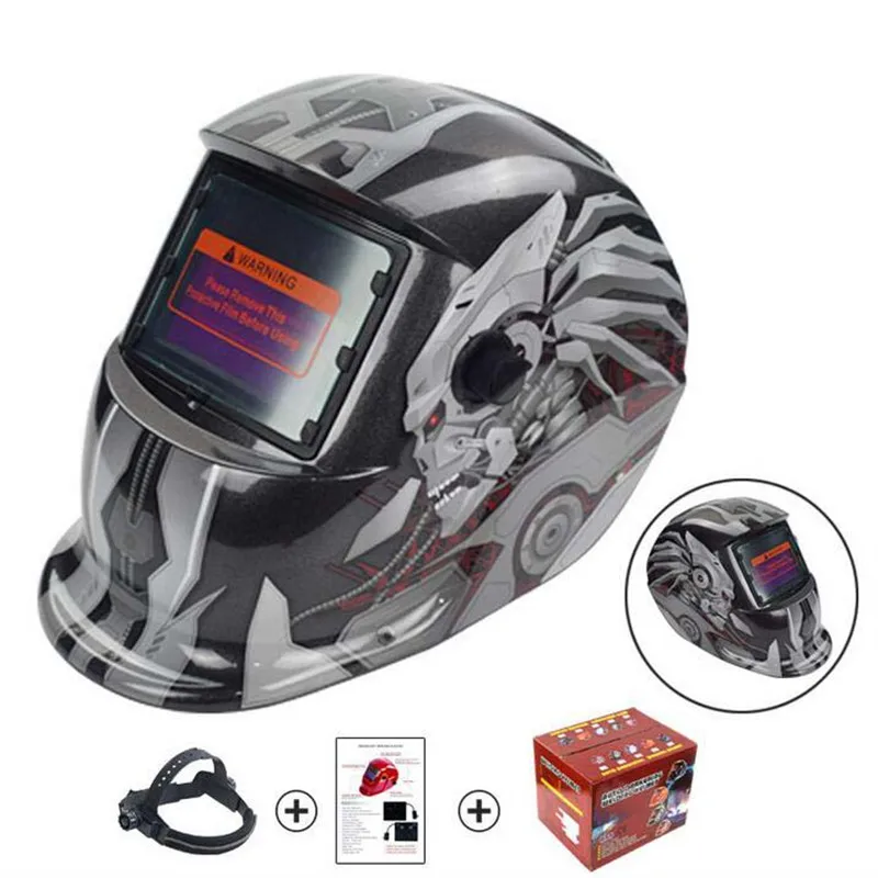 Skull Solar Auto Darkening Helmet MIG MMA Electric Welding Mask Welder Cap Auto Darkening Welder Welding Helmet Weld Welder Mask цена Skull Solar Auto Darkening Helmet MIG MMA Electric Welding Mask Welder Cap Auto Darkening Welder Welding Helmet Weld Welder Mask цены онлайн
