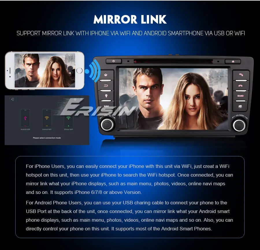 Top 8" Android 9.0 Pie OS Car DVD Multimedia GPS Radio for Skoda Octavia MK2 2009-2013 & Rapid 2012–2015 & Rapid Spaceback 2013–2015 9