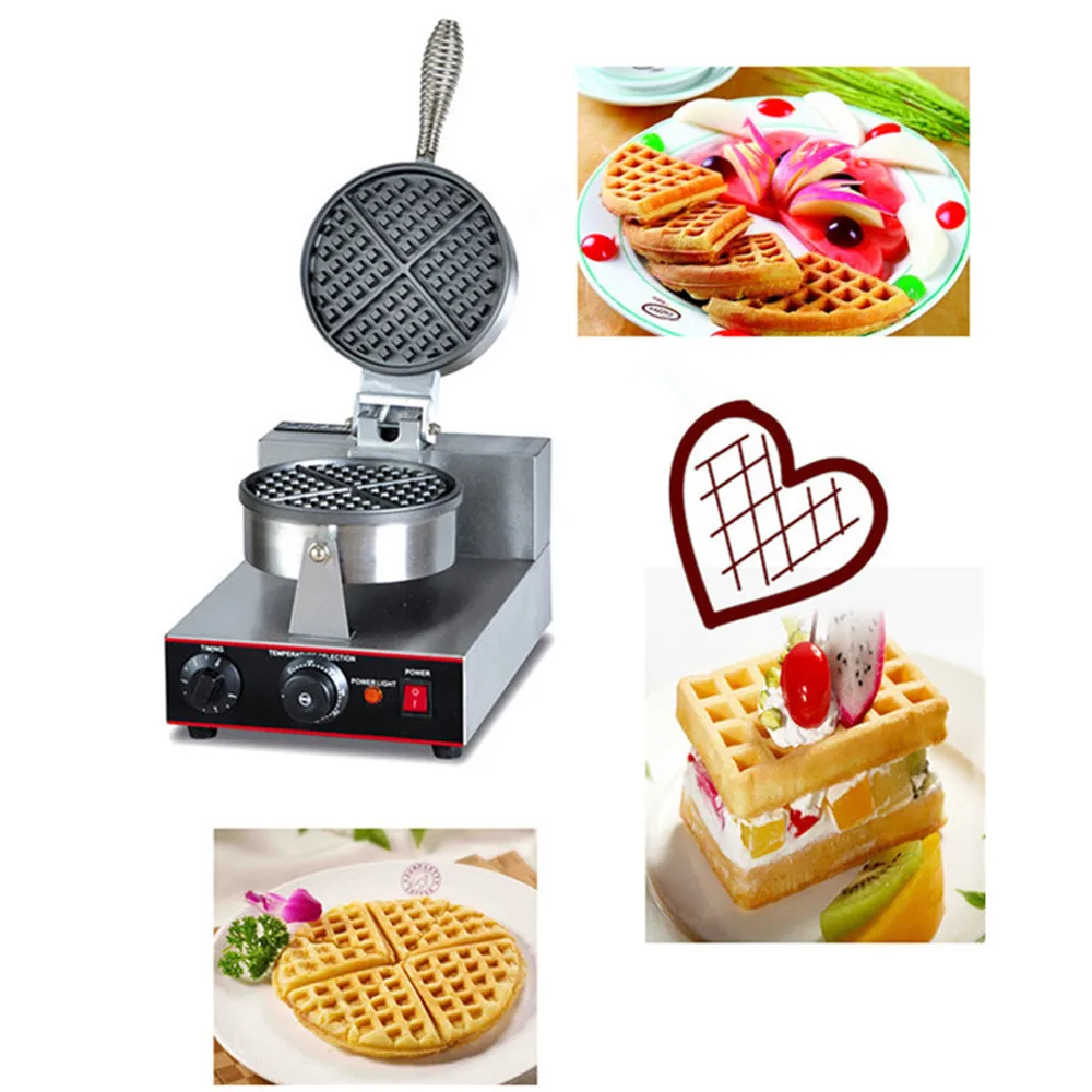 Professional electric baking muffin cake machine waffle iron makerin