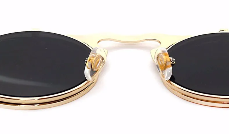 Steampunk Clamshell Sunglasses 