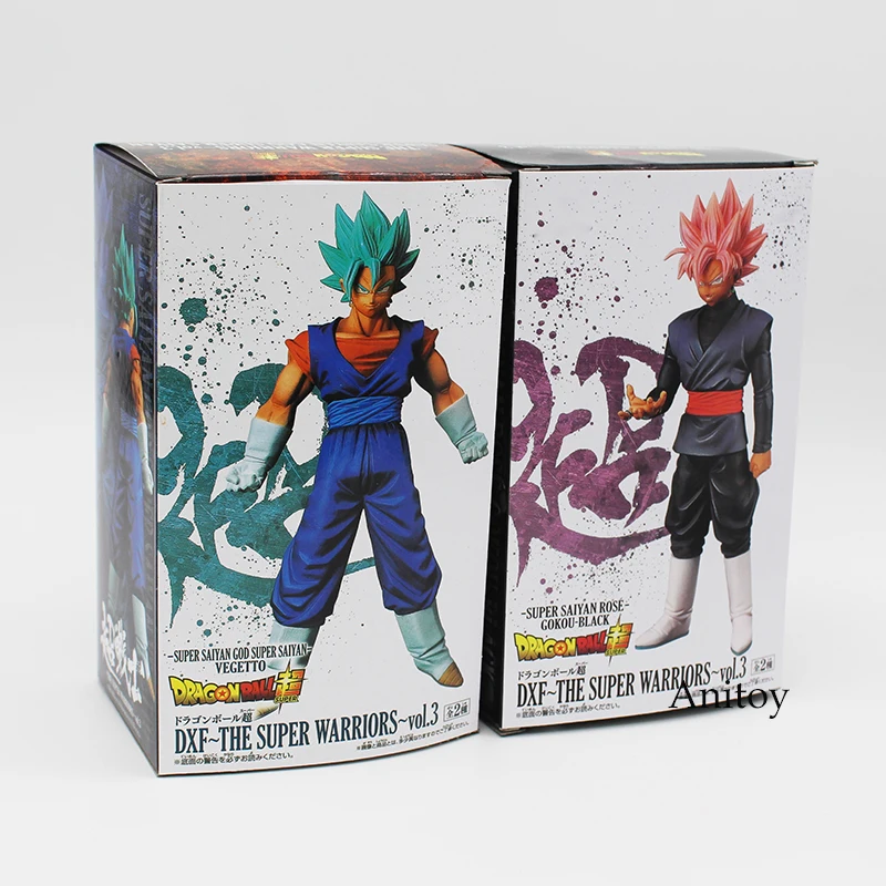 DRAGON BALL Z// FIGURA SUPER SAIYAN ROSE-GOKOU BLACK 21 CM SUPERWARRIORS FIGURE