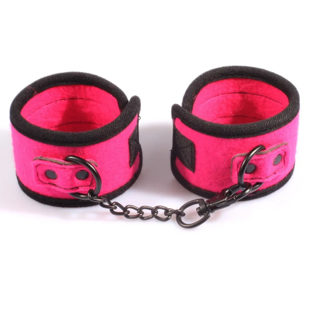 Adult restraint handcuffs for beginners, Teflon fabric restrain hand