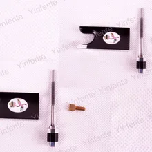 2 комплекта скрипки лук лягушка чистого серебра установлен эбенового дерева Advance Модель Лук части