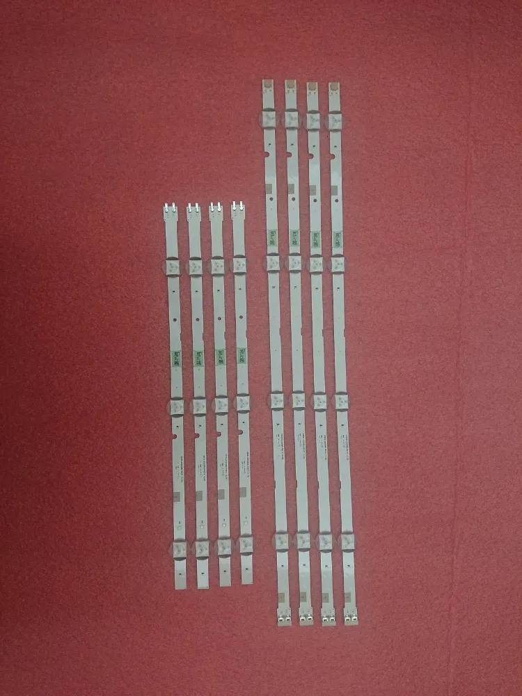 

Kit 8pcs LED backlight strip for Samsung UN43M5300AF 2015 SVS43 FCOM FHD V8DN-430SMB-R0 V8DN-430SMA-R0 BN96-37294A BN96-37295A