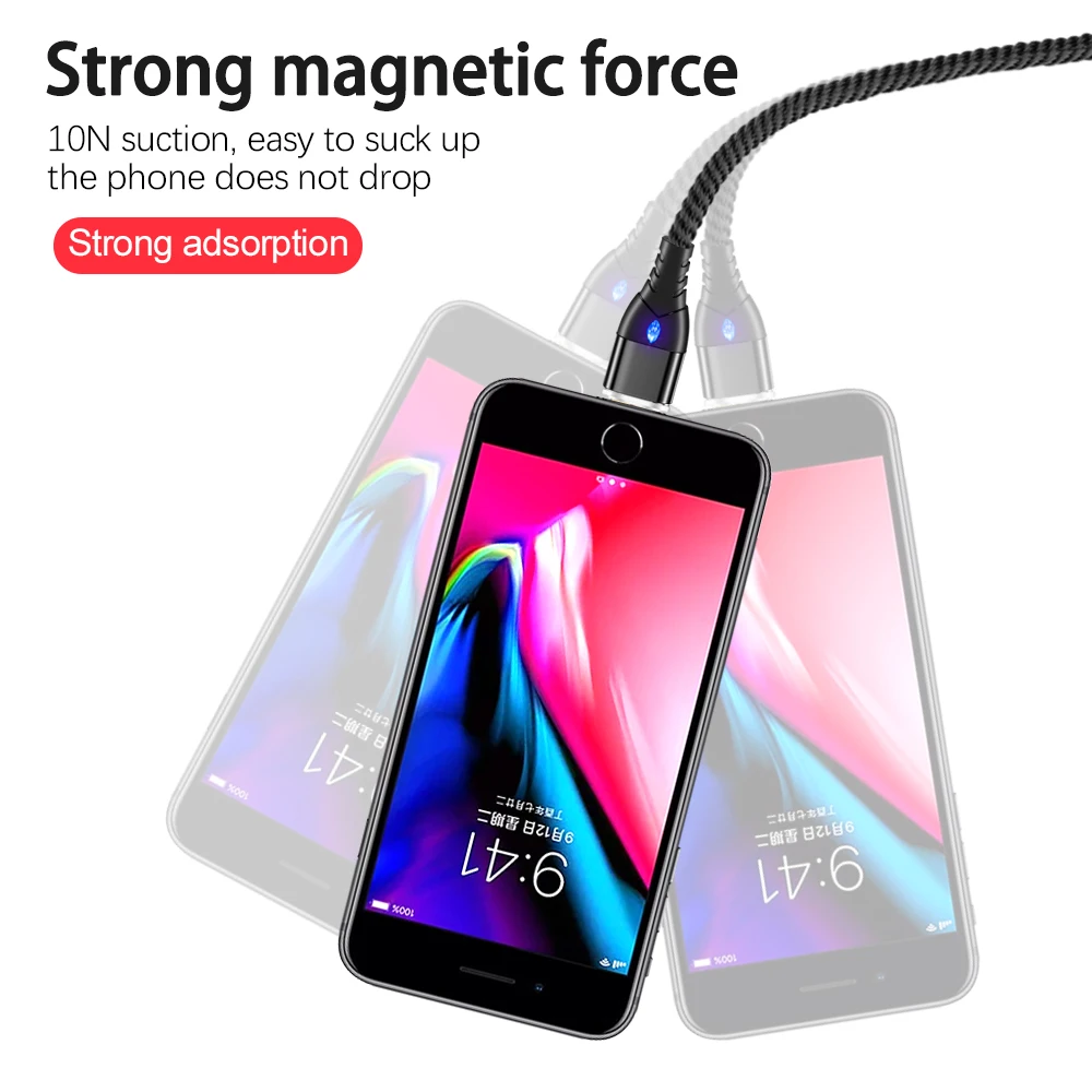 Marjay المغناطيسي USB نوع C كابل لسامسونج غالاكسي S10 Xiaomi سريع شحن نوع-C شاحن الهاتف المحمول USB-C USBC كابل كابيل
