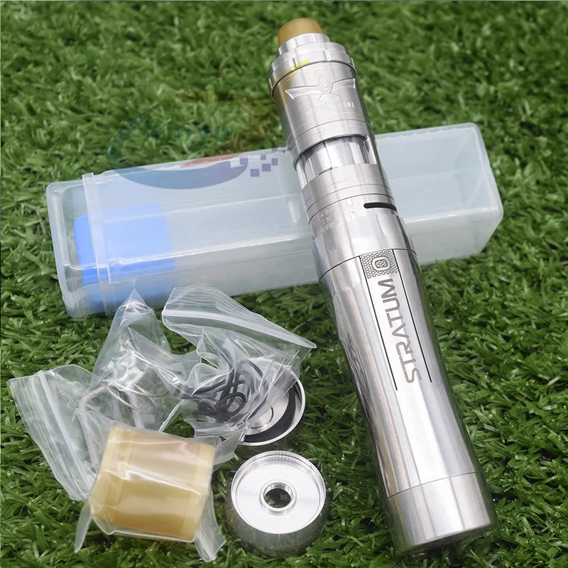 Мод YFTK Style stratum zero с Vapor Giant v6S 23 мм RTA 316 нержавеющая сталь один мод 18650 21700 моды для