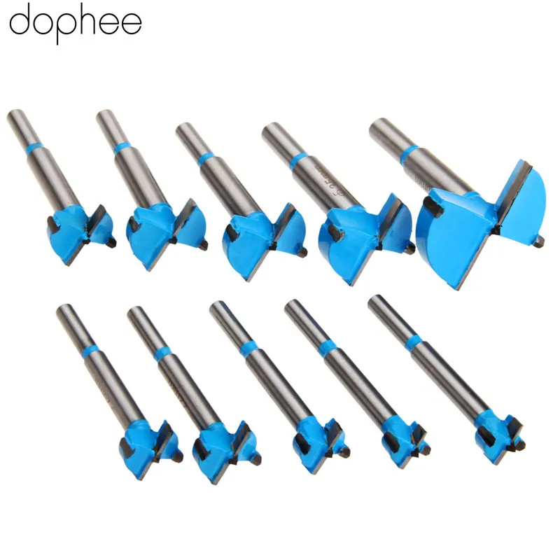 Dophee 15 50 мм Деревообрабатывающие инструменты карбидные сверла форстнера набор