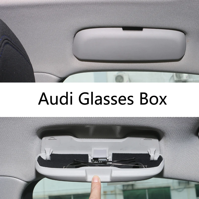 Car Styling Sunglass Case Storage Holder Auto Accessories For Audi A1