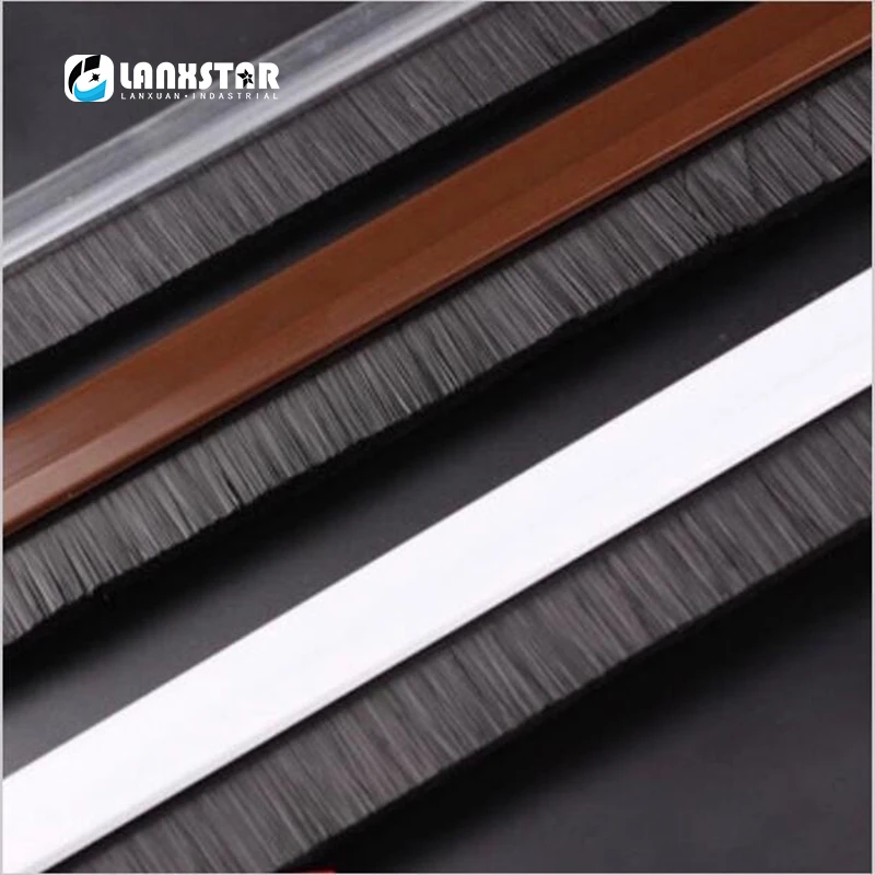 Door Bottom Sealing Strip Self-adhesive Insulation Doors and Windows Dismountable Anti-mosquito Sweep Bottom Brush Seal