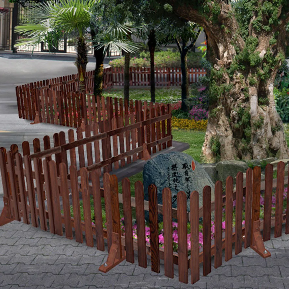 50*30 см(Д* В) декоративный садовый забор, деревянный забор-деревенский цветок кровать ограждение F01