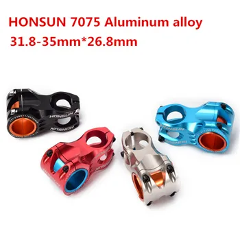 

HONSUN Bicycle stem 28.6*31.8*50 Aluminum alloy MTB mountain bike handlebar stem 0 degree 50mm For AM XC/FR/DH Bike Parts