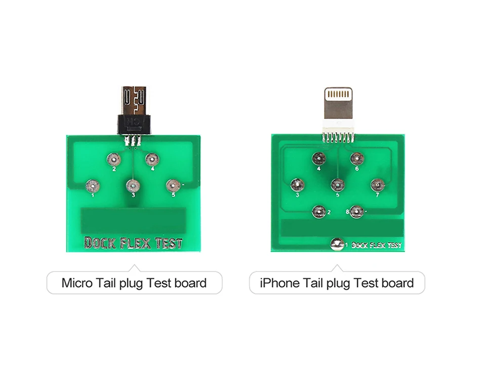 Профессиональная зарядная док-станция гибкий Тест инструменты для ремонта iPhone X 8 8Plus 7 6 6s Plus для микро Android телефон тест ing инструмент для ремонта