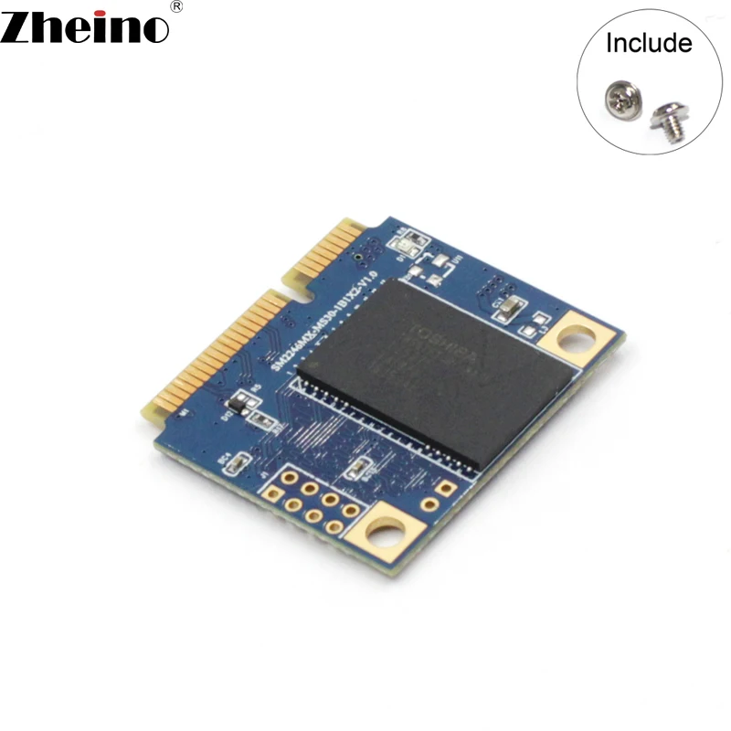 

Zheino Half mSATA 64GB SSD Half Size mSATA 256GB 128GB 2D MLC SATA3 Internal Solid State Drive for PAD Laptop Tablet Mini Pc