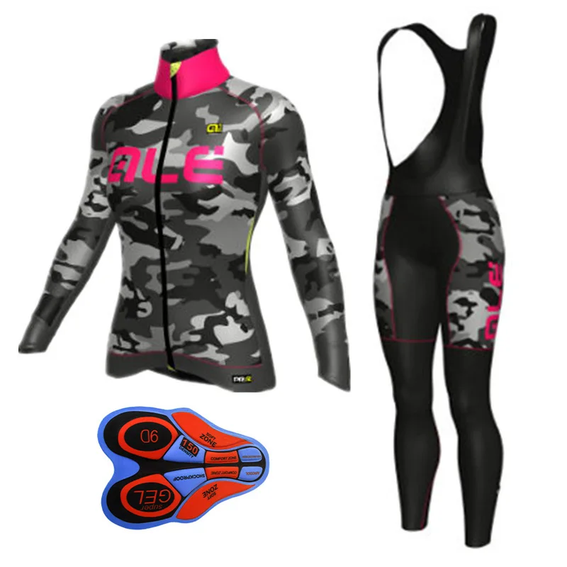 2018 New ALE Women Cycling Jerseys Spring/Autmun Quick Dry Bicycle