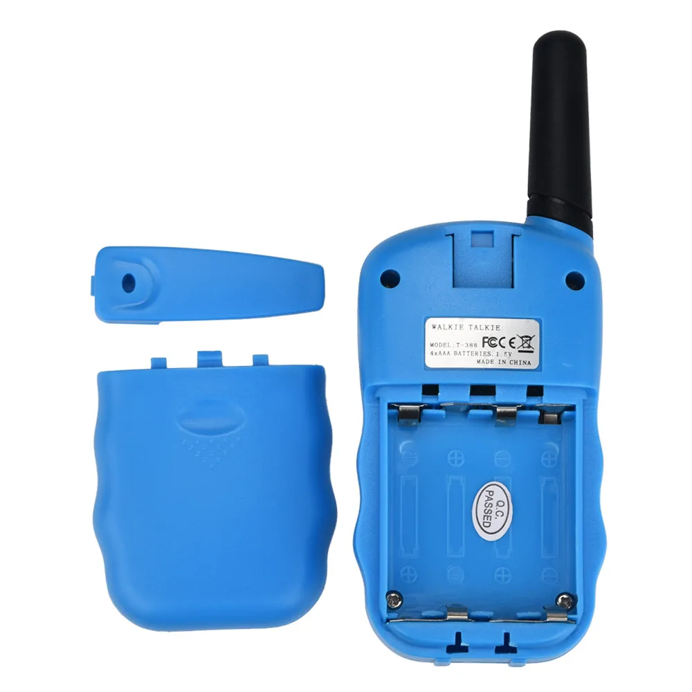 T-388 Пластик Унисекс-игрушка Научная тематика WalkieTalkies для детей 22 канала FRS ЖК-дисплей фонарик для детей на открытом воздухе детские подарки# S20