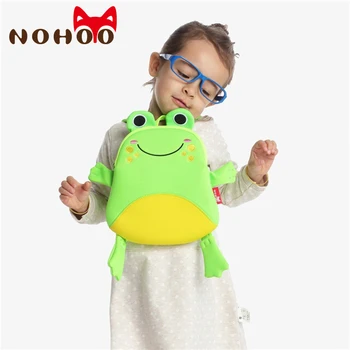 

NOHOO Toddler Children School Bags Cute Cartoon Animals Frog Backpack Bags Fashion Printing Kindergarten Schoolbag Kids