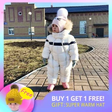 IYEAL Newest Winter Children Baby Clothes Hooded Natural Fur Thicken Warm Rompers Kid Boy Jumpsuit Infant Girl Snowsuit Outwear цена IYEAL Newest Winter Children Baby Clothes Hooded Natural Fur Thicken Warm Rompers Kid Boy Jumpsuit Infant Girl Snowsuit Outwear цены онлайн