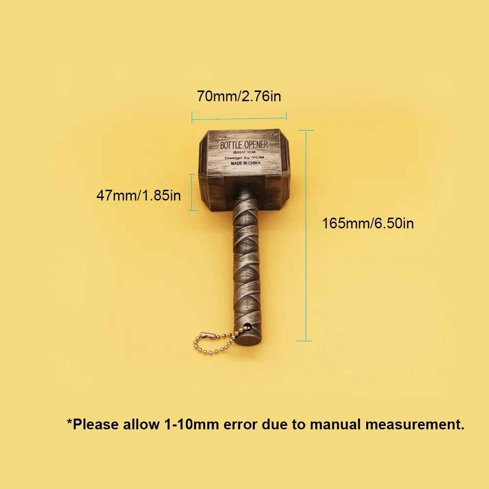Молот Марвел Тор в форме пивной открывашка для бутылок вина штопор открывалка для бутылок открывалки для банок паба бар подарки
