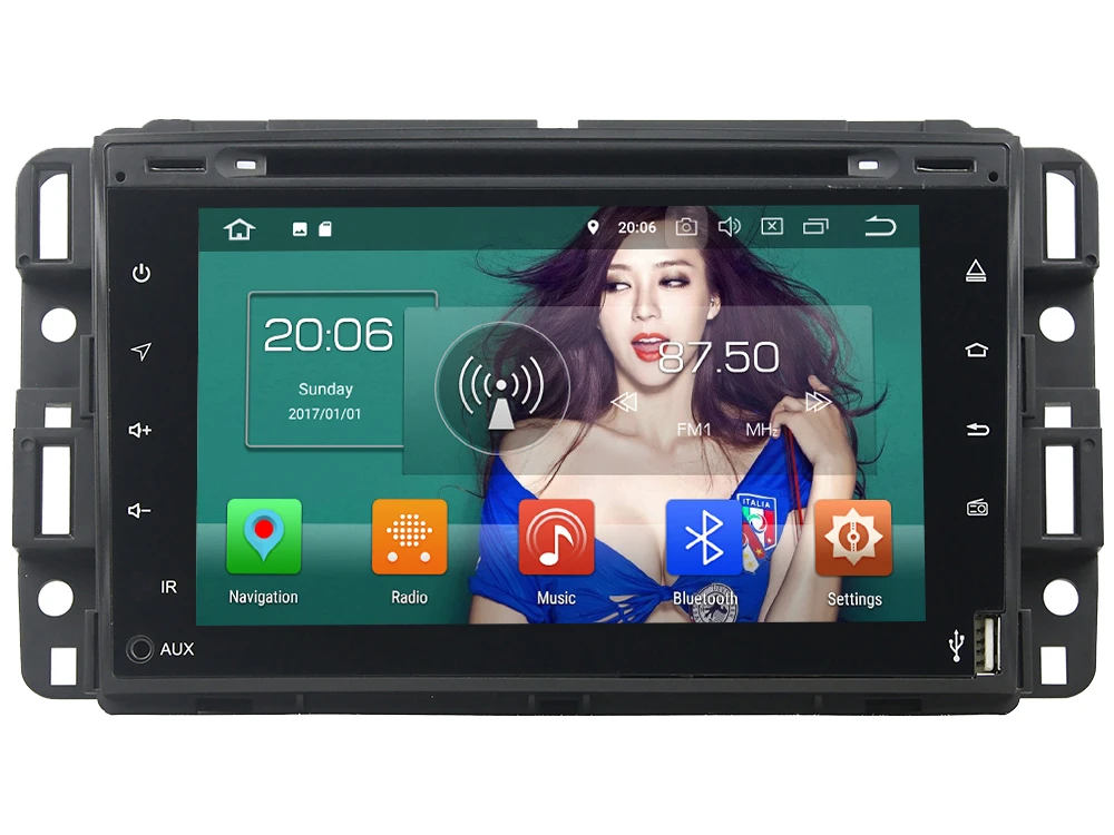 Top KLYDE 4G Octa Core 4GB RAM Android 8 7 Car DVD Player For Chevrolet Avalanche Suburban Express Traverse Silverado 1500 2500 3500 0