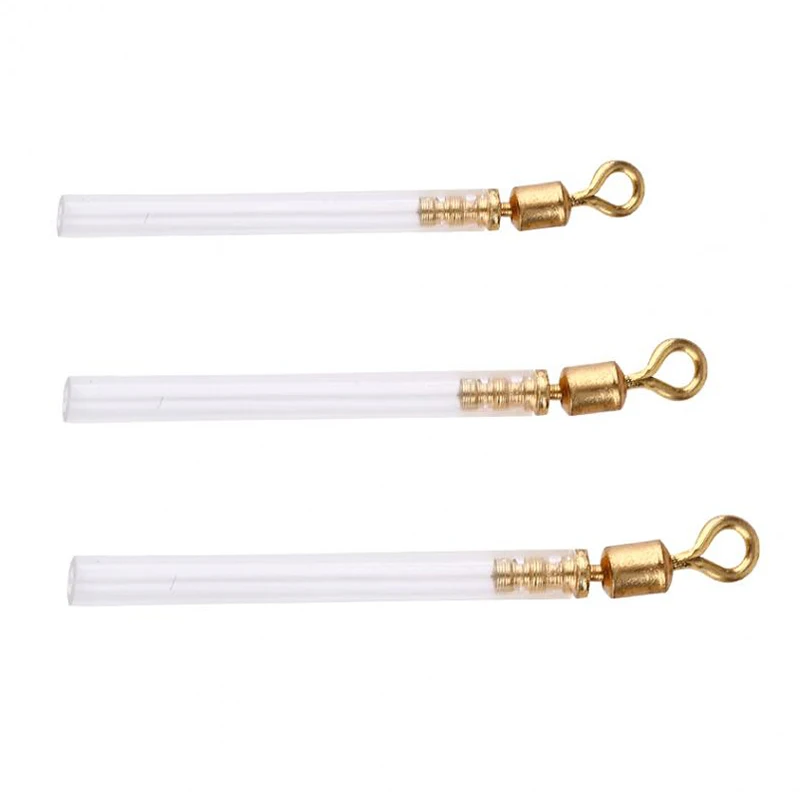 50 قطعة/الوحدة جديد النحاس الصيد قطب رئيس مع أنبوب Rotatary تعويم محولات البحر الصيد تعويم العوامة مقعد موصل اكسسوارات