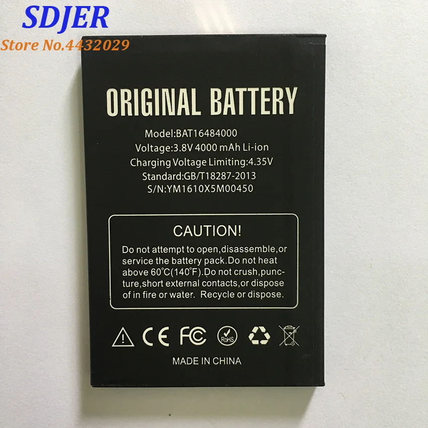 Original Large Capacity BAT16484000 4000mAh Back up Battery Replacement For DOOGEE X5 MAX X5Max Pro Cellphone Original Large Capacity BAT16484000 4000mAh Back up Battery Replacement For DOOGEE X5 MAX X5Max Pro Cellphone