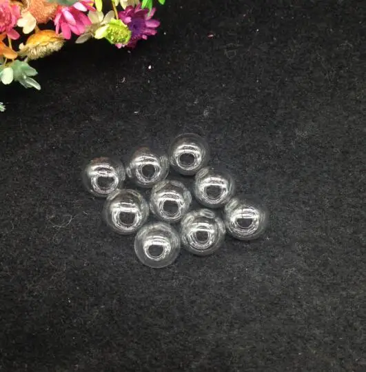 20 шт 12 мм пустой стеклянный медальон круглое кольцо для бутылок Кулон медальон стеклянный шарик пузырь купол ожерелье diy свадебный подарок-аксессуар