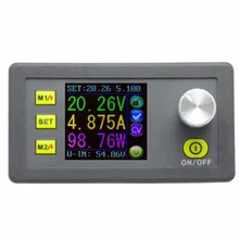 50V 5A LCD Voltmeter Digital Constant Voltage Current Step-down Programmable Power Supply Module Buck Voltage Converter