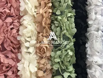 

1 yards dust pink rosette fabric, Chic rosette fabric, shabby rosette fabric, photography backdrop, 3D rosette fabric, baby prop