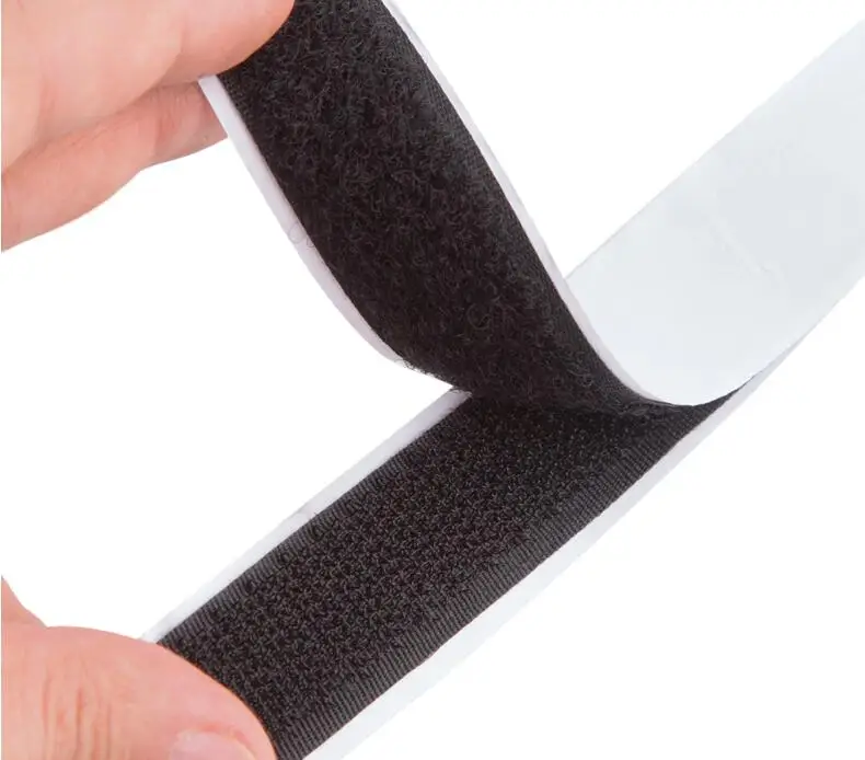 Double-sided Self Adhesive Fastener Tape Hook and Loop Strong Self Adhesive Fastener Tape Designer stickingTape Magic Tape