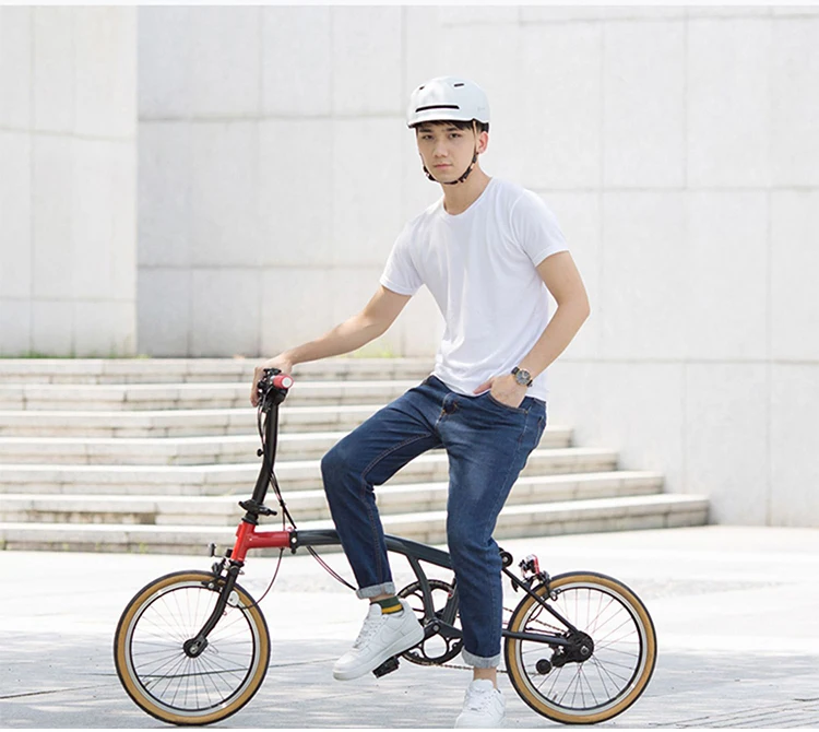 Smart4u умный велосипедный шлем для Brompton складной велосипедный автоматический светодиодный Сверхлегкий мотоциклетный электрический велосипедный шлем для xiaomi m365