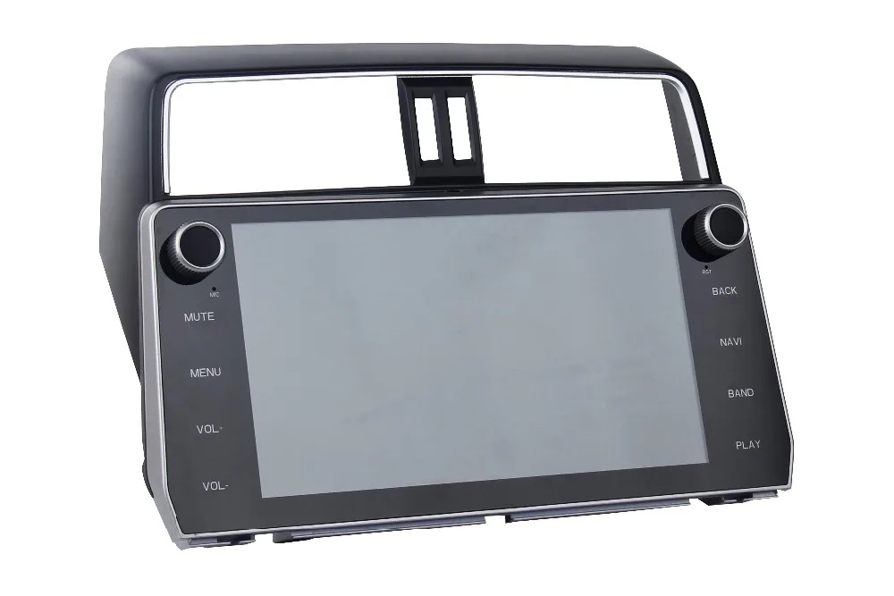 Cheap 10.2" IPS Android 9.0 Radio stereo for Toyota New Prado 2018 car multimedia player with 8-Core 4Gb+32Gb built-in GPS wifi BT 5